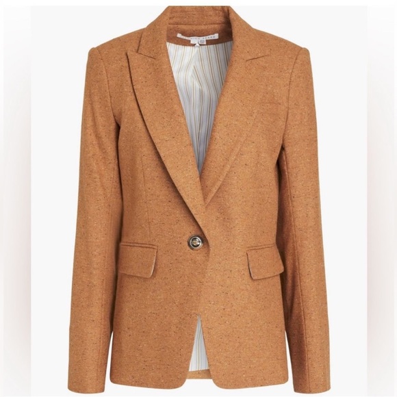 NWOT Veronica Beard Donegal Wool-Blend Tweed Blazer - Picture 3 of 17